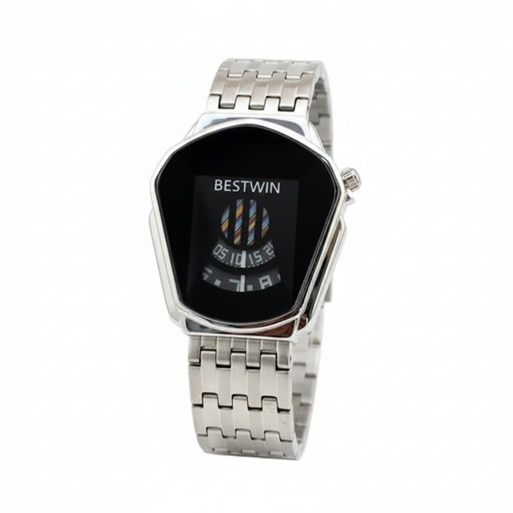 Bestwin – Case shape: Unique pentagon shape with rounded edges