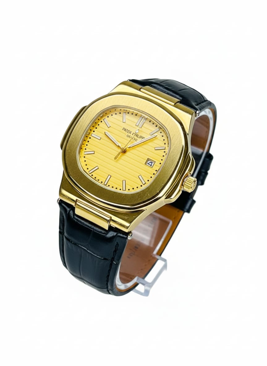 Patek Philippe with a gold case
