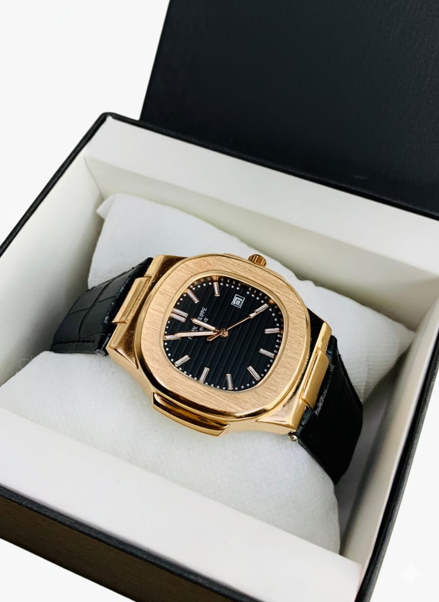 Patek Philippe watch – Rose gold with a rounded square shape